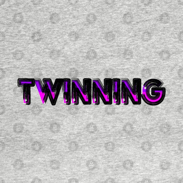 Twinning Purple and Pink by LahayCreative2017